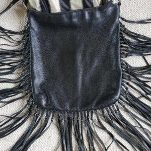 COACH Krystal Simpson Limited Edition "very, very rare" Black Fringe Bag 15971